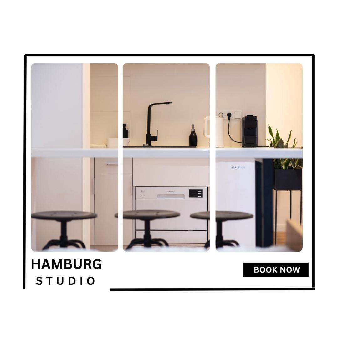 Hamburg Studio Fuer Bis Zu 4 Personen Ngoại thất bức ảnh